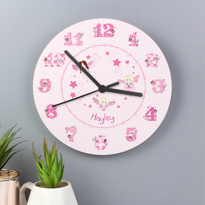 Personalised Fairy Clock Clocks & Watches Everything Personal