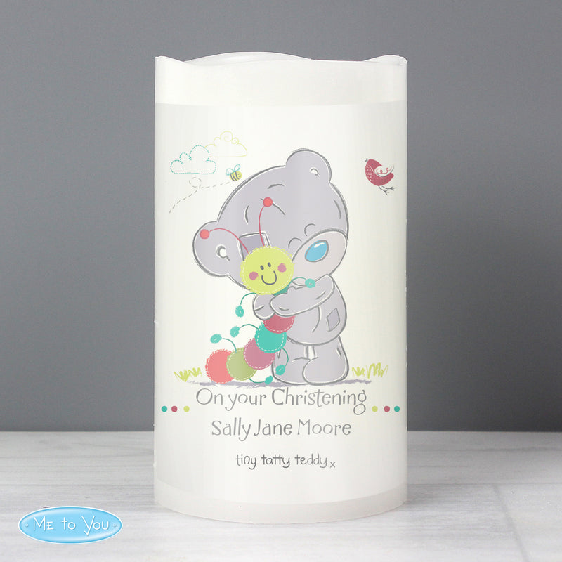 Personalised Tiny Tatty Teddy Cuddle Bug Nightlight LED Candle LED Lights, Candles & Decorations Everything Personal
