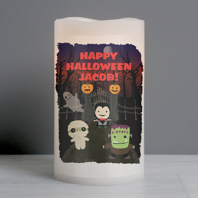 Personalised Halloween LED Candle LED Lights, Candles & Decorations Everything Personal