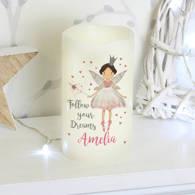 Personalised Fairy Princess Nightlight LED Candle LED Lights, Candles & Decorations Everything Personal
