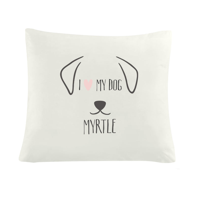 Personalised Dog Features Cushion Cover Textiles Everything Personal