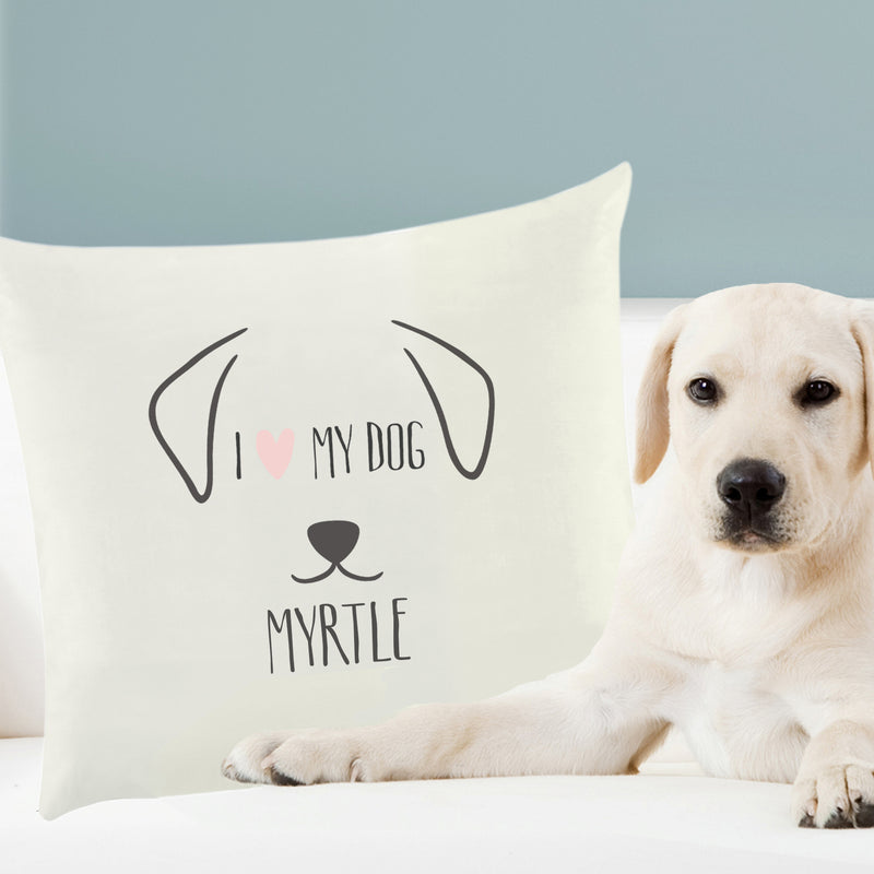 Personalised Dog Features Cushion Textiles Everything Personal