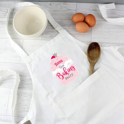 Personalised Baking Fairy Children's Apron Kitchen, Baking & Dining Gifts Everything Personal