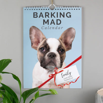 Personalised A4 Barking Mad Calendar Stationery & Pens Everything Personal