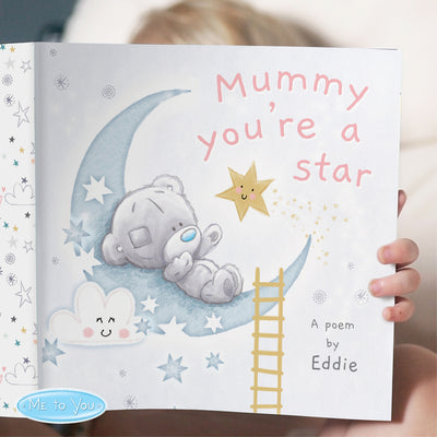 Personalised Tiny Tatty Teddy Mummy You're A Star, Poem Book Licensed Products Everything Personal