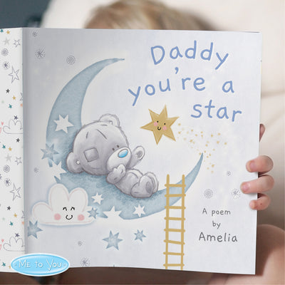 Personalised Tiny Tatty Teddy Daddy You're A Star Poem Book Licensed Products Everything Personal
