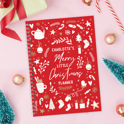 Personalised Christmas A5 Planner Stationery & Pens Everything Personal