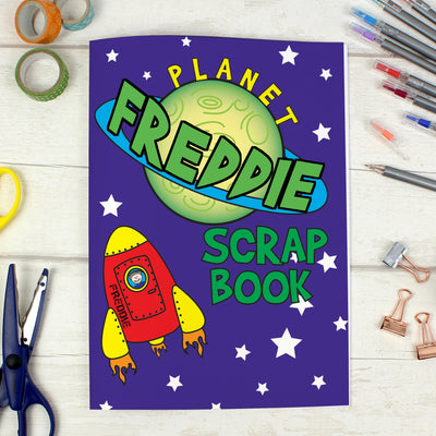Personalised Space - A4 Scrapbook Stationery & Pens Everything Personal