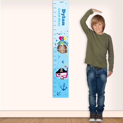 Personalised Pirate Height Chart Keepsakes Everything Personal