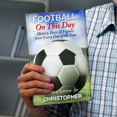 Personalised Football On This Day Book Books Everything Personal
