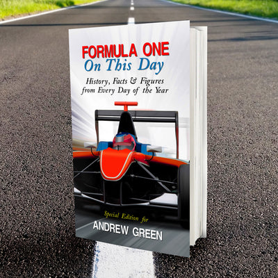 Personalised Formula 1 On This Day Book Books Everything Personal