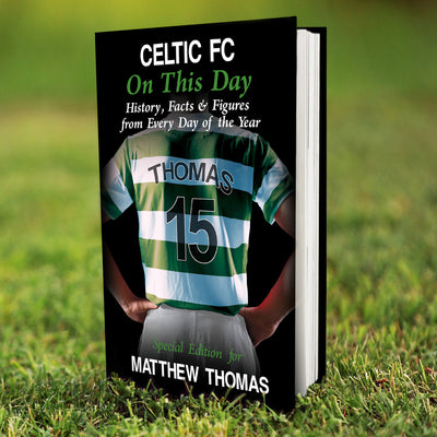 Personalised Celtic on this Day Book Books Everything Personal