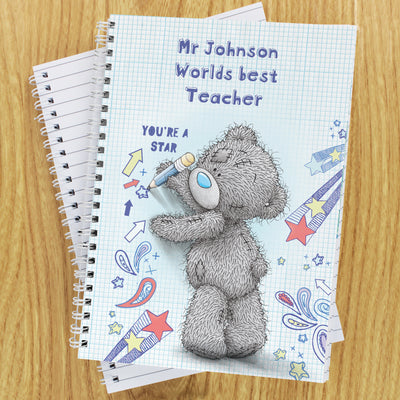 Personalised Me to You Teacher A5 Notebook Stationery & Pens Everything Personal