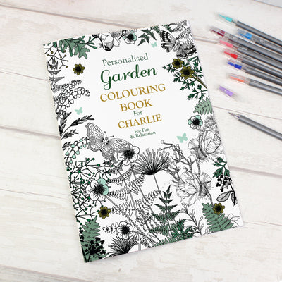 Personalised Gardening Colouring Book Books Everything Personal