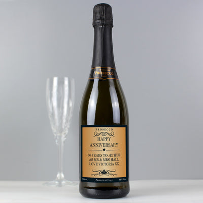 Personalised Bottle of Prosecco Food & Drink Everything Personal