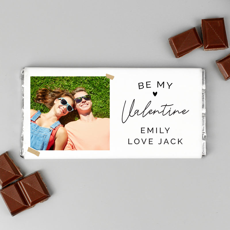 Personalised Love You Snapshot Photo Upload Chocolate Bar Confectionery Everything Personal
