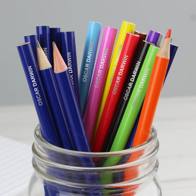 Personalised Pack of 20 HB Pencils & Colouring Pencils Stationery & Pens Everything Personal