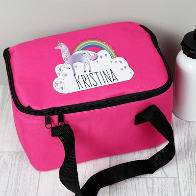 Personalised Unicorn Lunch Bag Textiles Everything Personal