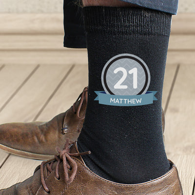 Personalised Birthday Men's Socks Clothing Everything Personal