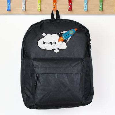 Personalised Space Rocket Backpack Textiles Everything Personal