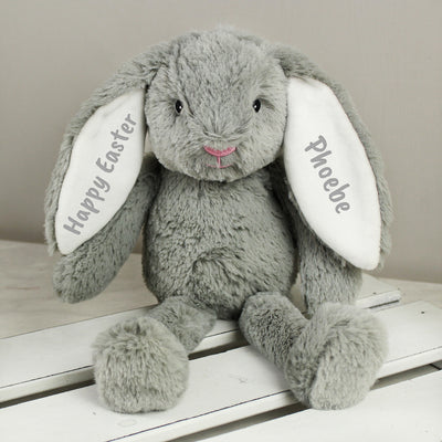 Personalised Bunny Rabbit Soft Toy Plush Everything Personal