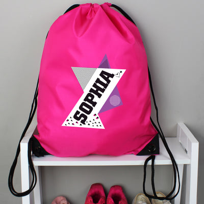 Personalised Dance Pink Kit Bag Textiles Everything Personal