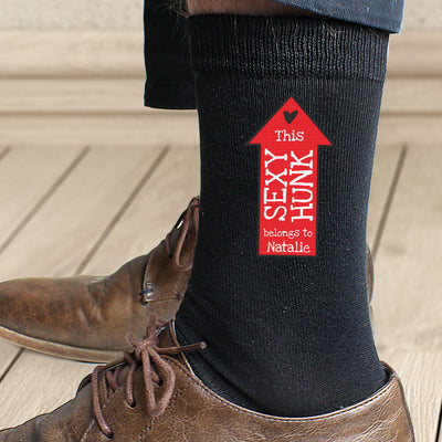 Personalised Sexy Hunk Mens Socks Clothing Everything Personal