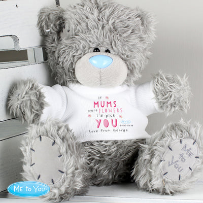 Personalised Me To You If...Were Flowers Bear Plush Everything Personal