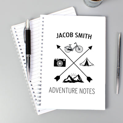 Personalised Adventure A5 Notebook Stationery & Pens Everything Personal