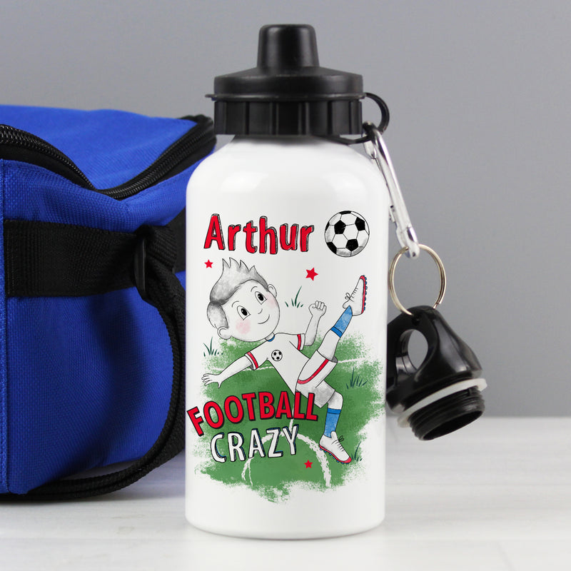 Personalised Football Crazy Drinks Bottle Drinks Bottles Everything Personal