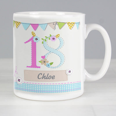 Personalised Birthday Craft Mug Mugs Everything Personal