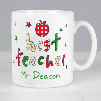 Personalised Teacher Mug Mugs Everything Personal