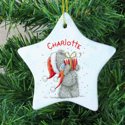 Personalised Me To You Star Christmas Decoration Christmas Decorations Everything Personal
