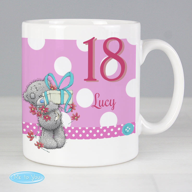 Personalised Me To You Birthday Big Age Female Mug Mugs Everything Personal