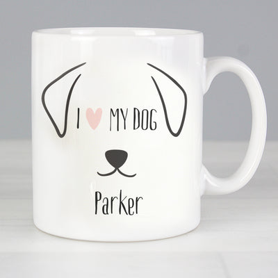 Personalised Dog Features Mug Mugs Everything Personal