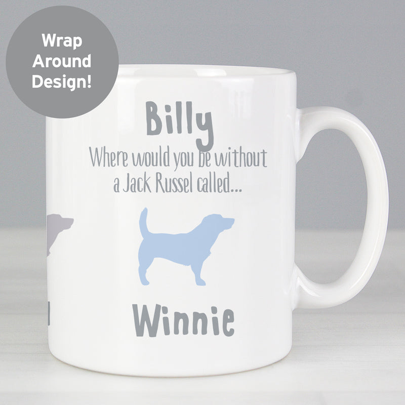 Personalised Jack Russell Dog Breed Mug Mugs Everything Personal