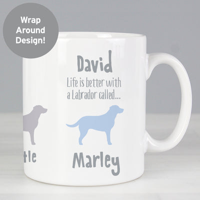 Personalised Labrador Dog Breed Mug Mugs Everything Personal