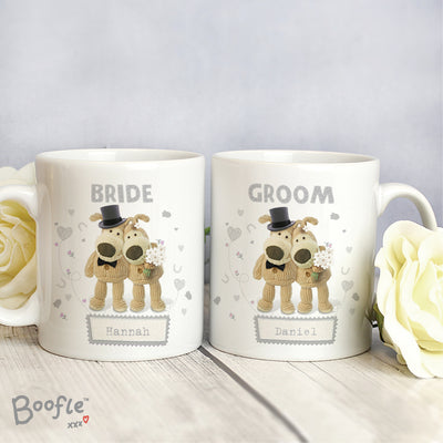 Personalised Boofle Wedding Couple Mug Set Mugs Everything Personal