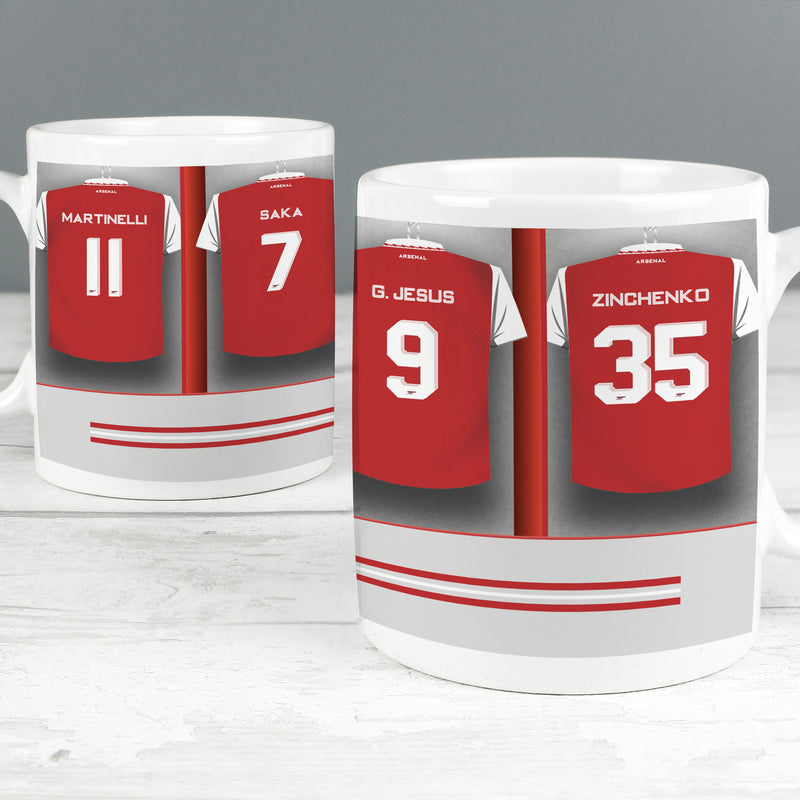 Arsenal Football Club Dressing Room Mug Mugs Everything Personal