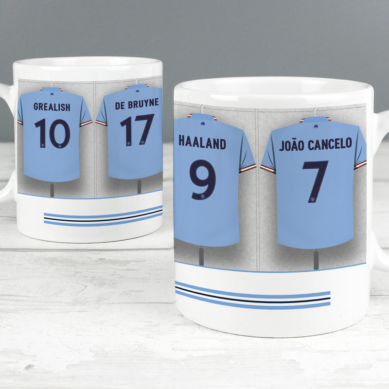 Manchester City Football Club Dressing Room Mug Mugs Everything Personal