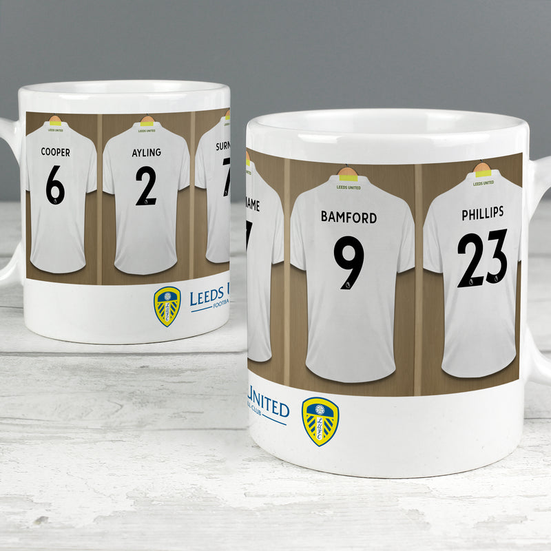 Leeds United Football Club Dressing Room Mug Mugs Everything Personal