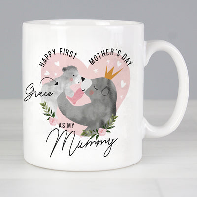 Personalised 1st Mother's Day Mama Bear Mug Mugs Everything Personal