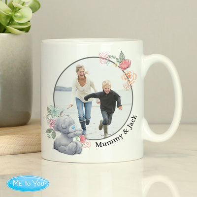 Personalised Me To You Floral Photo Upload Mug Mugs Everything Personal