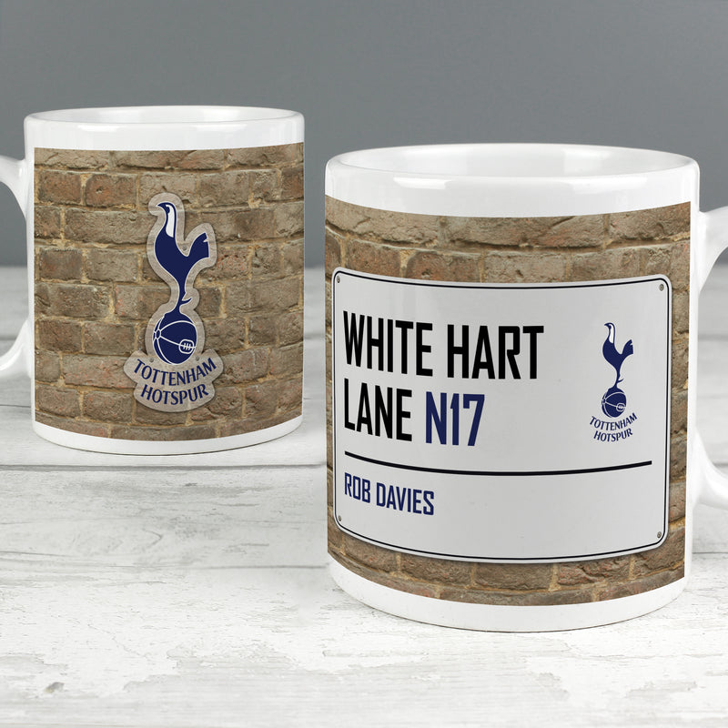 Tottenham Hotspur Street Sign Mug Licensed Products Everything Personal