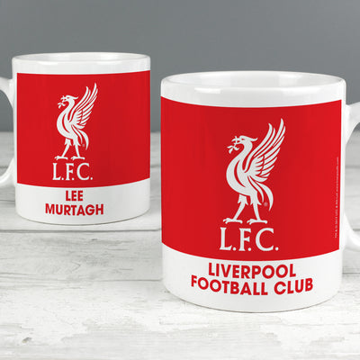 Liverpool FC Bold Crest Mug Mugs Everything Personal