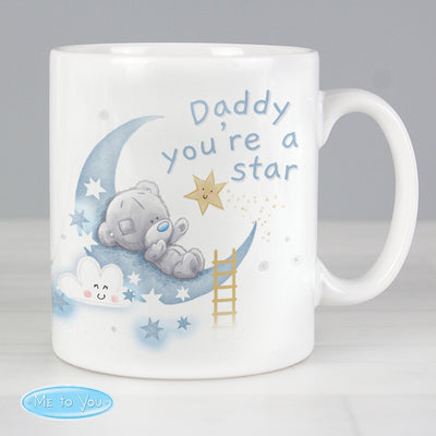 Personalised Tiny Tatty Teddy Daddy You're A Star Mug Licensed Products Everything Personal