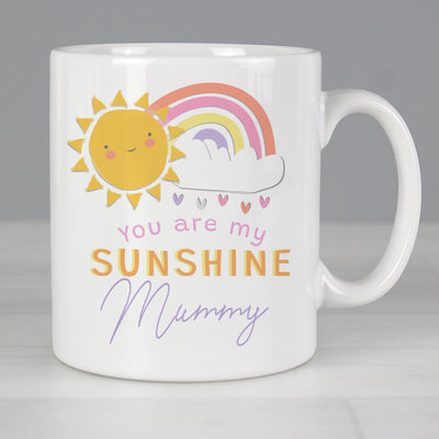 Personalised You Are My Sunshine Mug Mugs Everything Personal