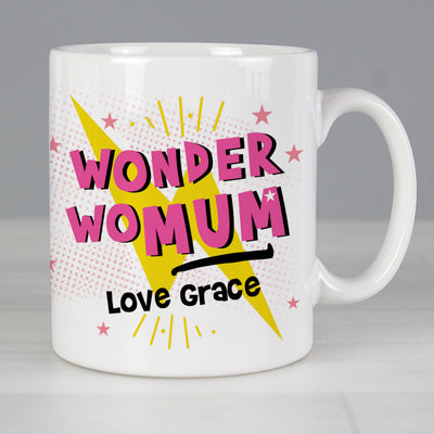 Personalised Wonder WoMum Mug Mugs Everything Personal