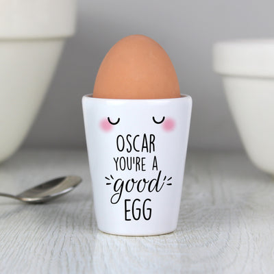 Personalised You're A Good Egg Cup Mealtime Essentials Everything Personal