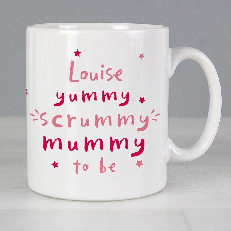 Personalised Yummy Scrummy Mummy To Be Mug Mugs Everything Personal